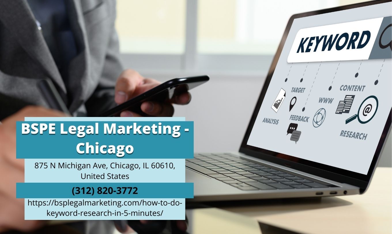 BSPE Legal Marketing Unveils Fast Keyword Research Techniques in New Article