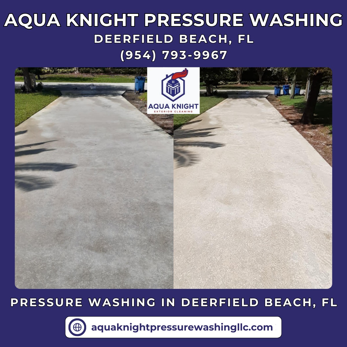 Aqua Knight Exterior Cleaning: Setting the Gold Standard for Pressure Washing in Boca Raton, FL