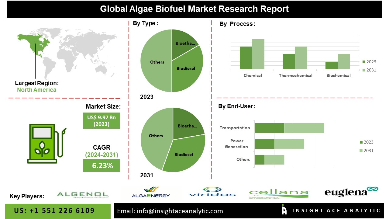 Algae Biofuel Market Advancements Highlighted By Revenue Share Study Analysis Report 2024