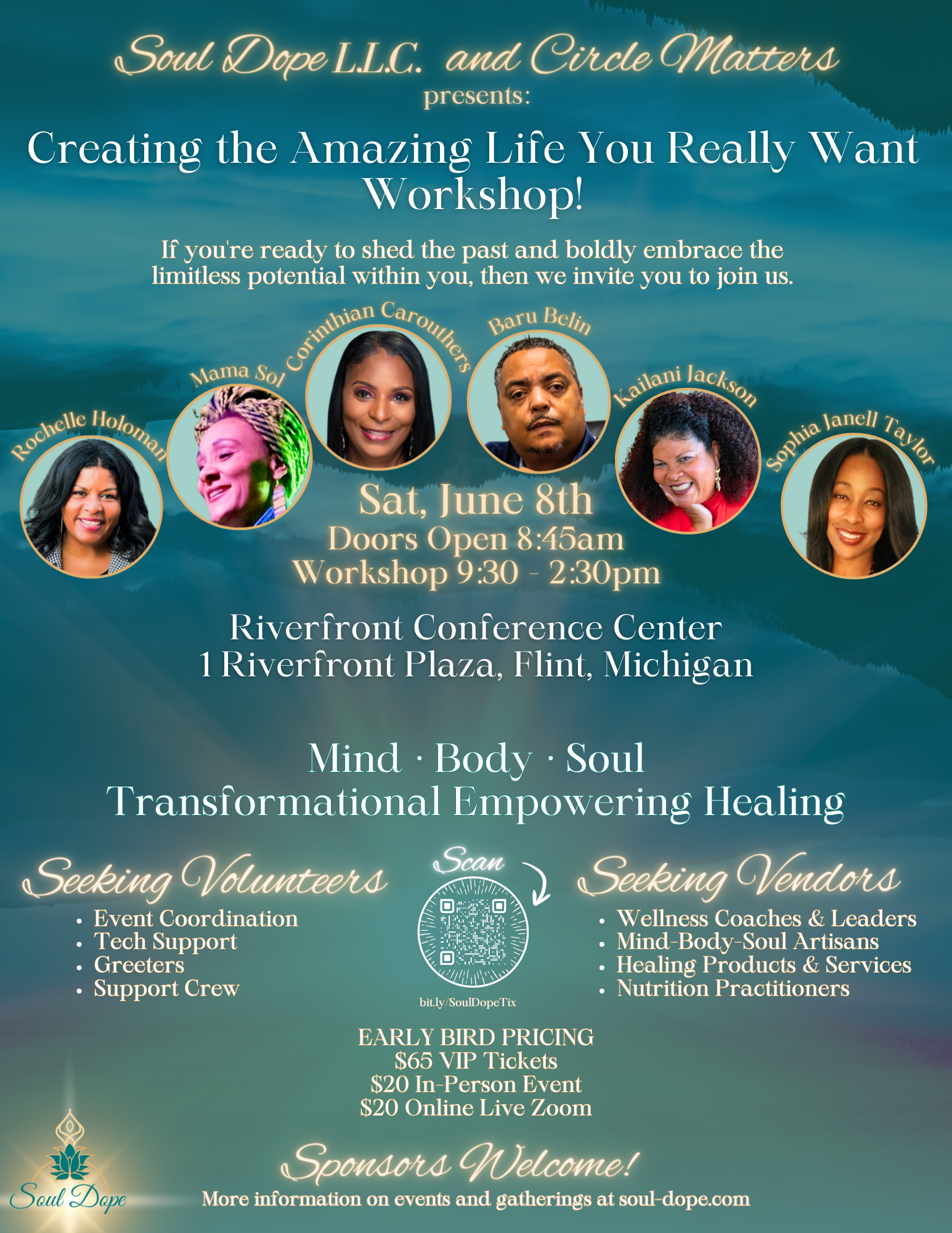 Flint Welcomes Soul Dope LLC and Circle Matters' Inspirational Self-Discovery Workshop