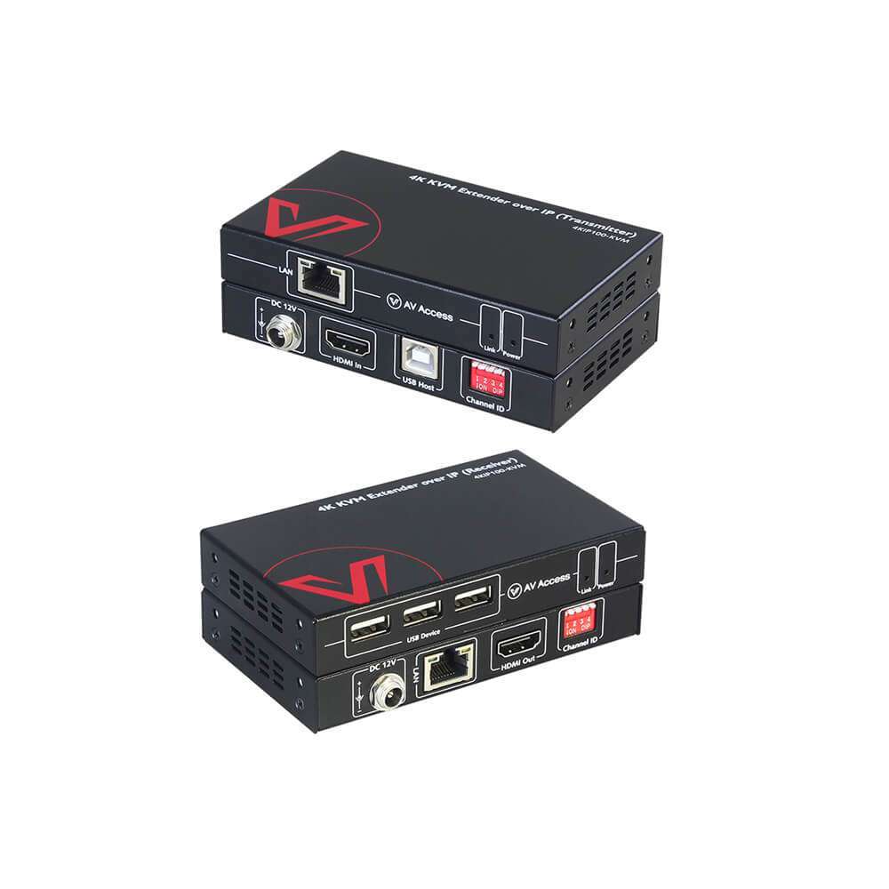 AV Access Releases a 4K KVM over IP Extender to Facilitate Multi-User Control of Remote Systems in Control Centers
