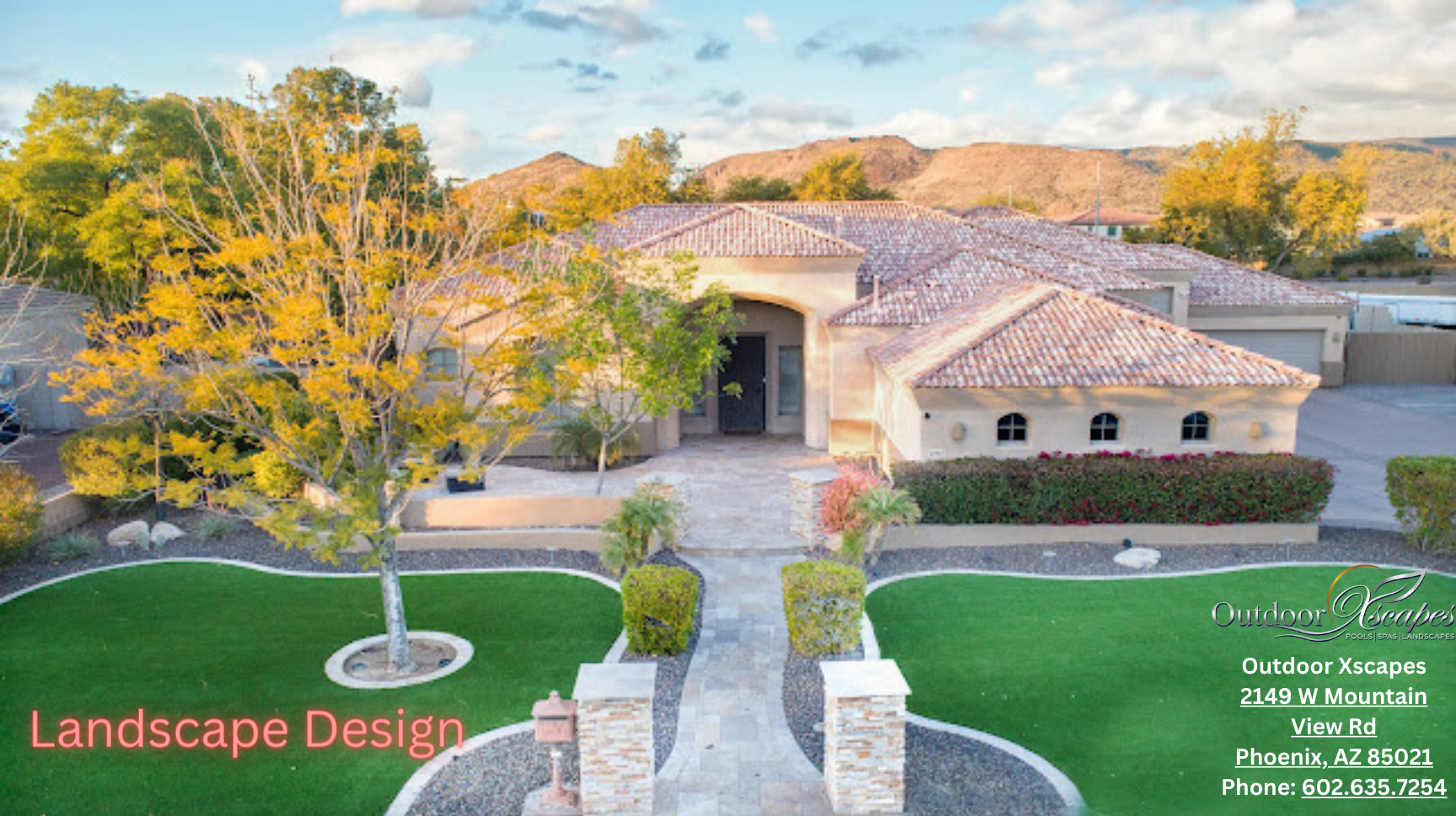 Outdoor Xscapes Launches New Website to Elevate Landscape Design Experience in Phoenix, AZ