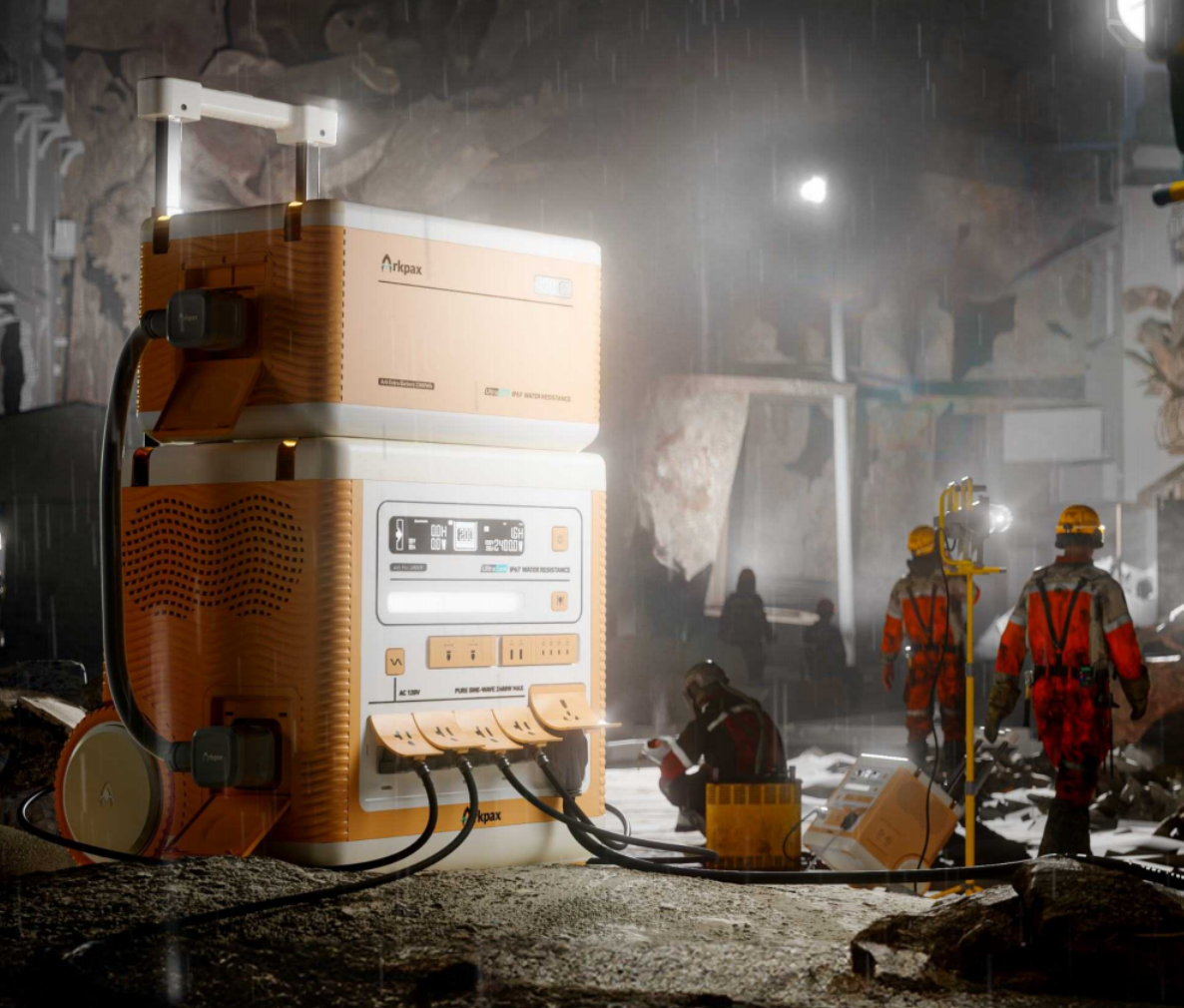 Arkpax Ark Pro 2400W: Redefining Resilience in Emergency Situations with Unrivaled IP67 Waterproof Power