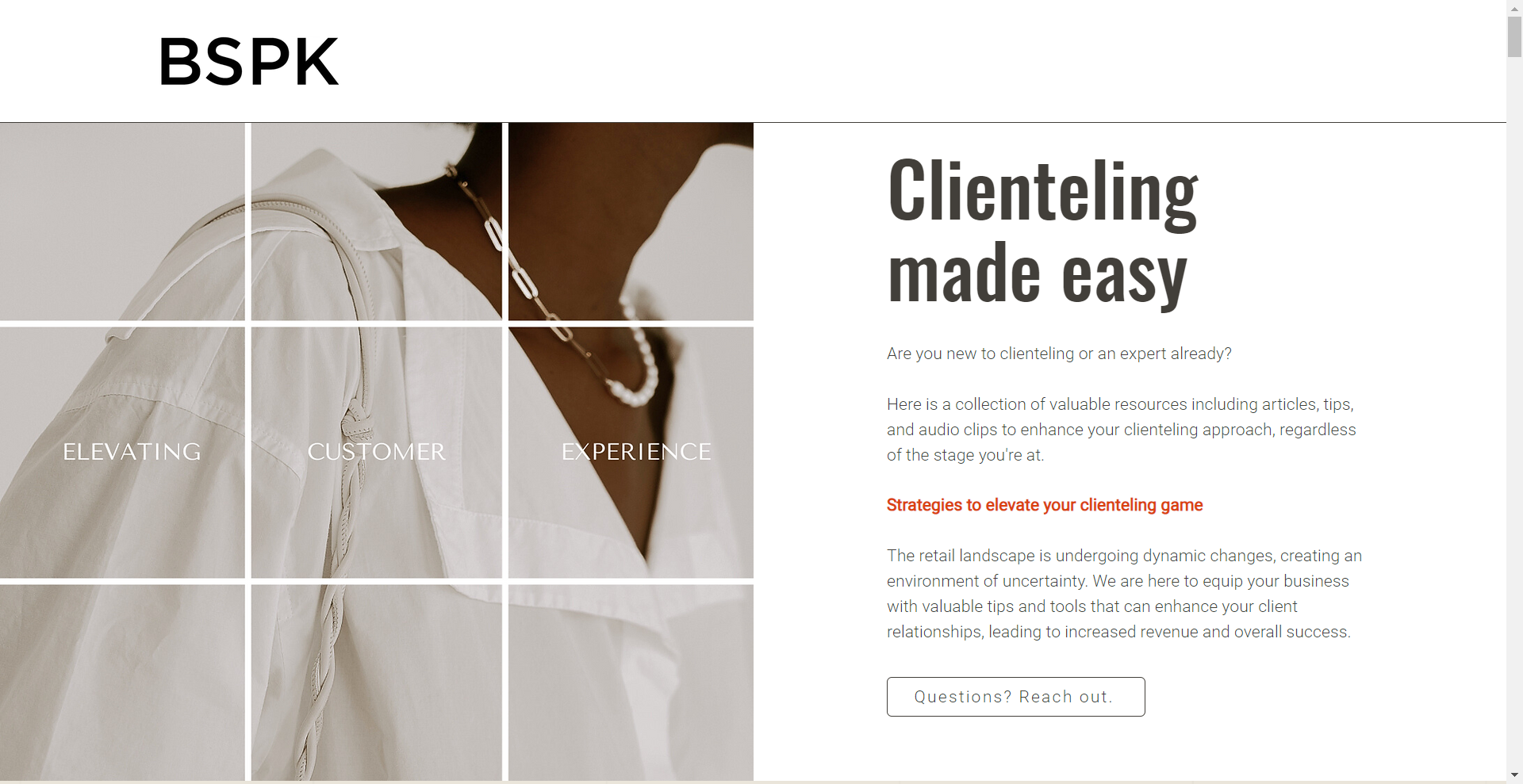 Elevate Retail Strategy with BSPK Clienteling: 5 Guides Provide Essential Insights