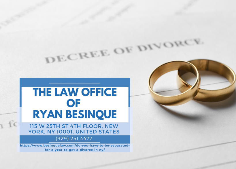 New York City Divorce Lawyer Ryan Besinque Releases Insightful Article on Simplified Divorce Processes in NY