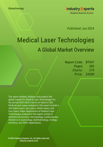 Aesthetic/Cosmetic and Cardiovascular Applications Drive Demand for Medical Laser Technologies to $12.5bn by 2029 - Market Research Report (2023-2029) by Industry Experts, Inc