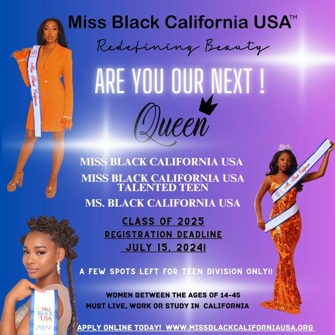 Miss Black CA USA Organization Launches Recruitment for Class of 2025 Queens California