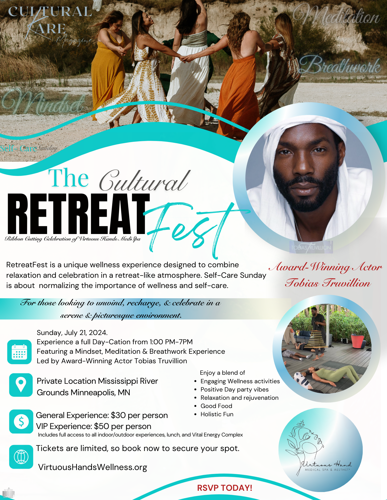 Virtuous Hands Medi Spa Celebrates Official Ribbon-Cutting Ceremony with Cultural RetreatFest