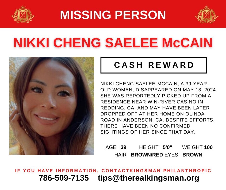 USPA Mobilizes to Find Missing Woman, Nikki Saelee-McCain