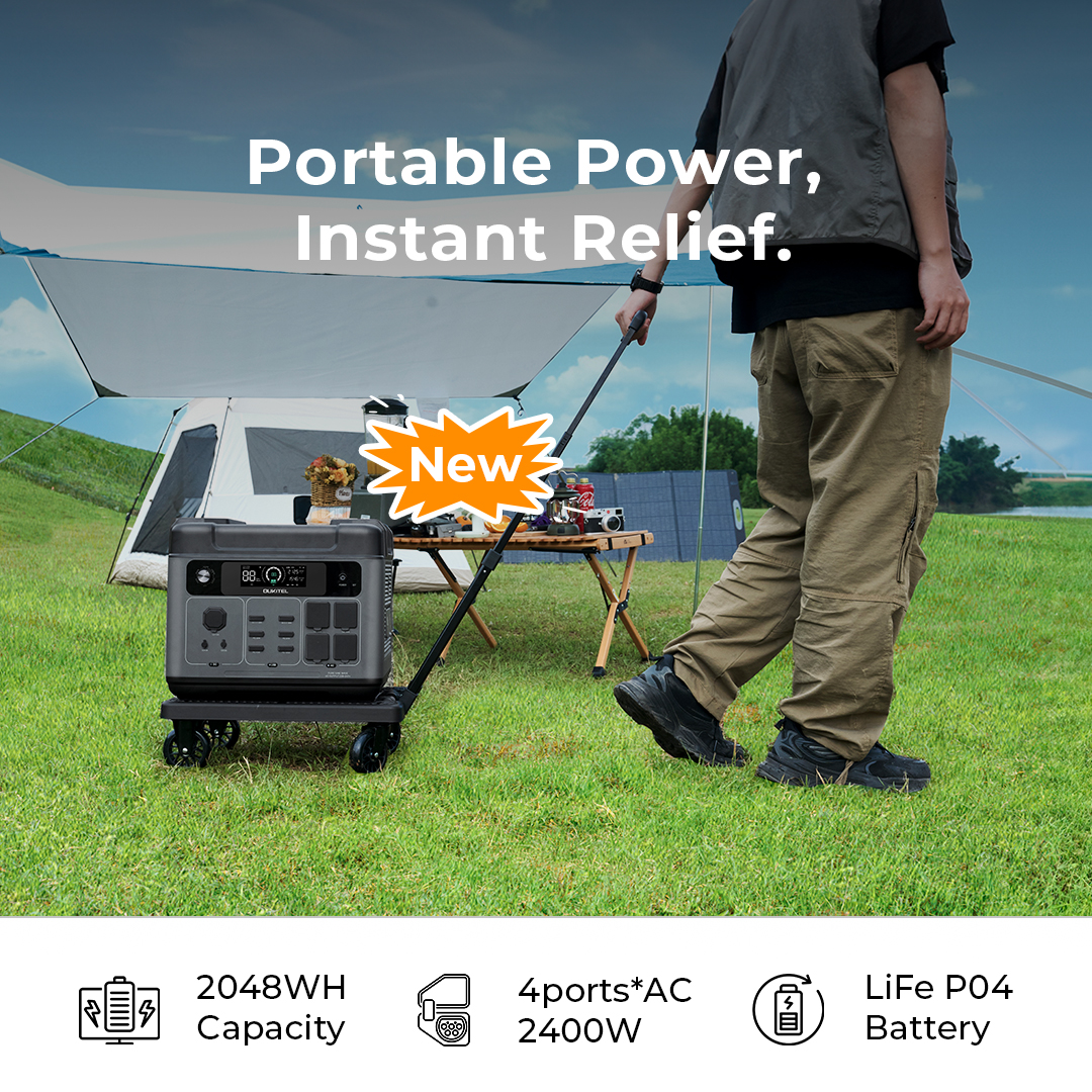 OUKITEL P2001 Plus Portable Power Station - The Pinnacle of Portable Energy Solutions