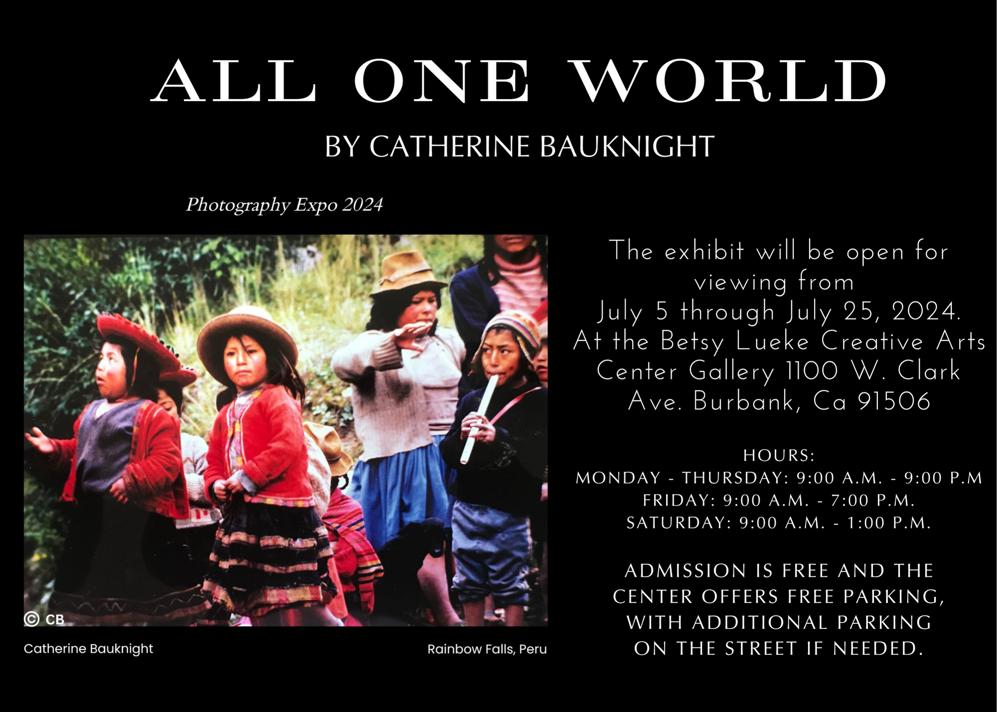 World in Focus: Catherine Bauknight’s Photography Exhibit Premieres with High Praise