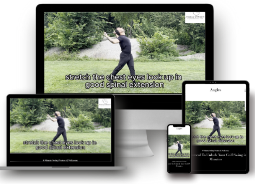 Introducing "Unlock Your Golf Swing" by Angles Wellness Program to Enhance Golf Performance and Enjoyment