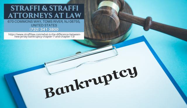 New Jersey Bankruptcy Attorney Daniel Straffi Releases Insightful Article on Chapter 7 and Chapter 13 Bankruptcy Differences