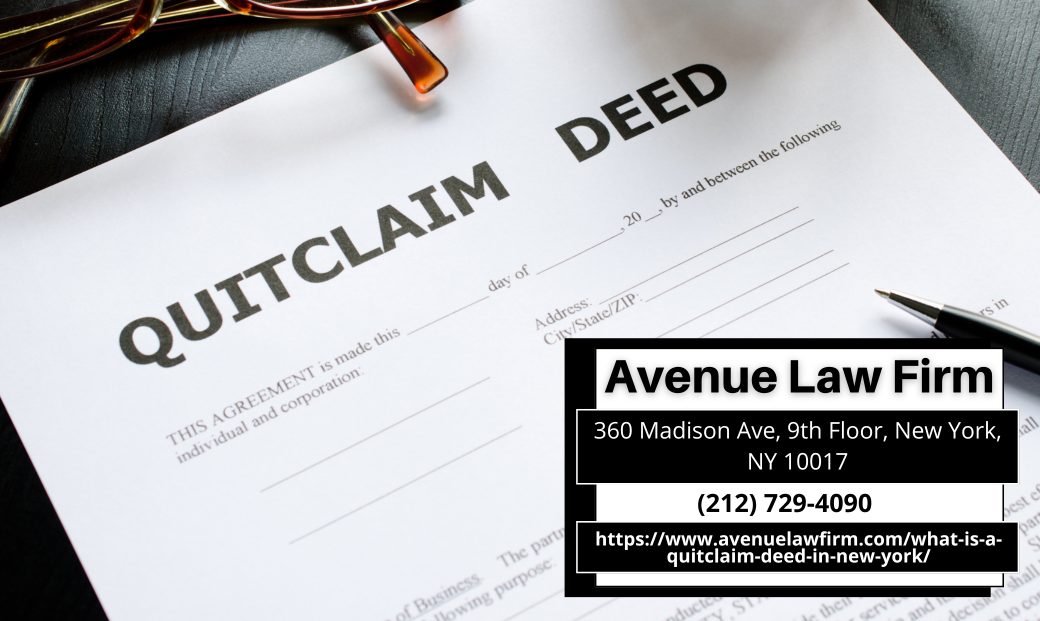 New York City Real Estate Attorney Peter Zinkovetsky Releases Insightful Article on Quitclaim Deeds