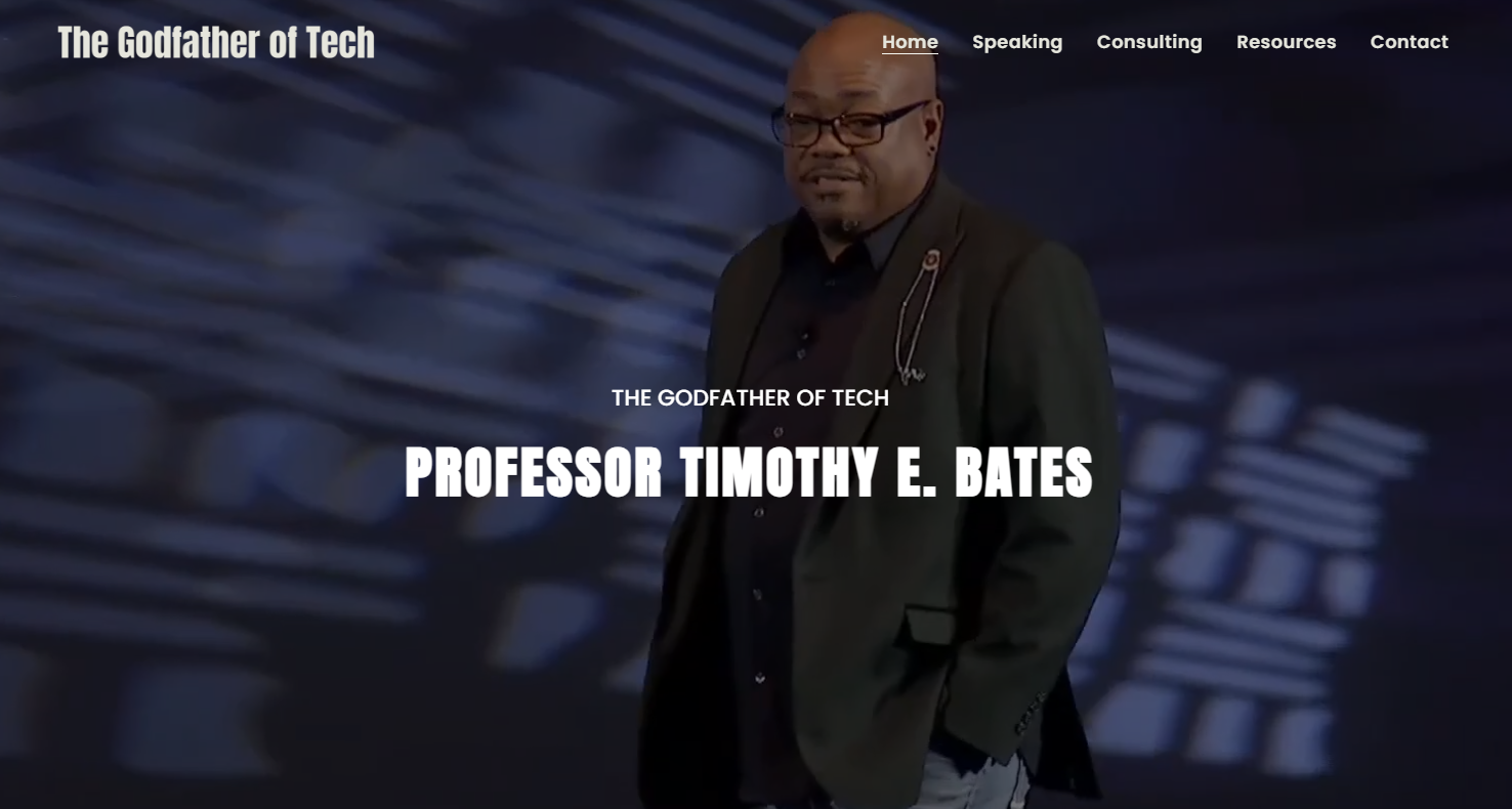 Top CTO, Start-up Advisor and Artificial Intelligence Consultant, Professor Timothy Bates Launches "The Godfather of Tech" Brand: A New Era of Innovation, Leadership, and Community Engagement