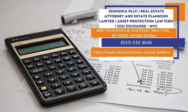 Real Estate Attorney Natalia A. Sishodia Releases Comprehensive Article on New York City Home Seller Cost Calculator