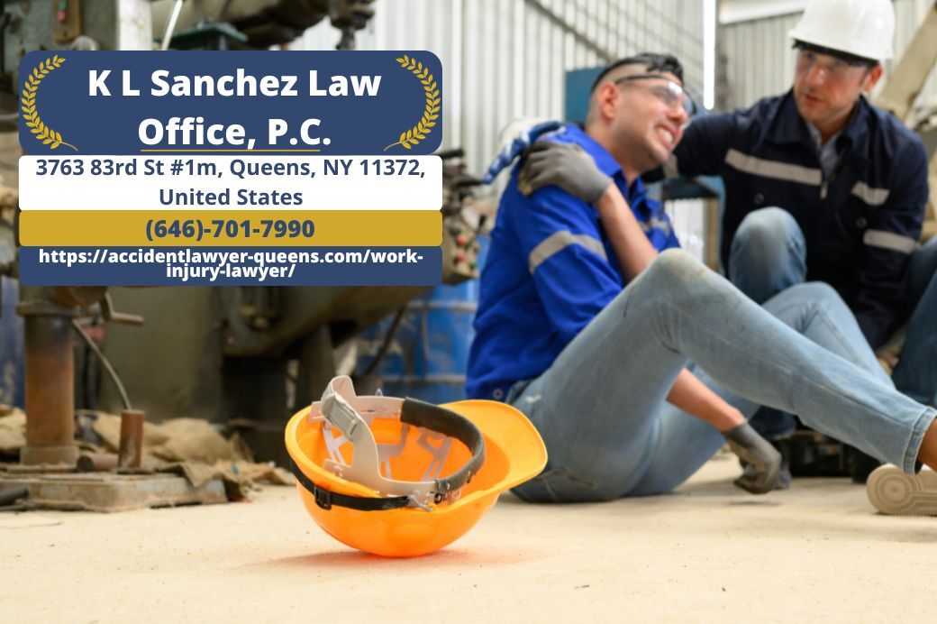 Queens Work Injury Lawyer Keetick L. Sanchez Releases Insightful Article on Workplace Injuries in New York