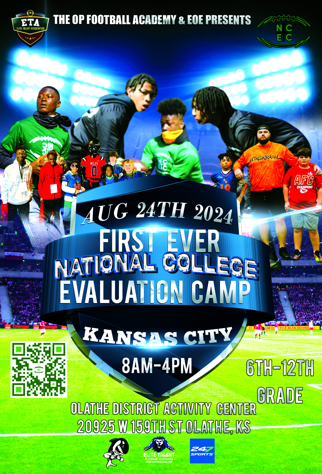 Elite Talent Football Announces Kansas City Area Camp