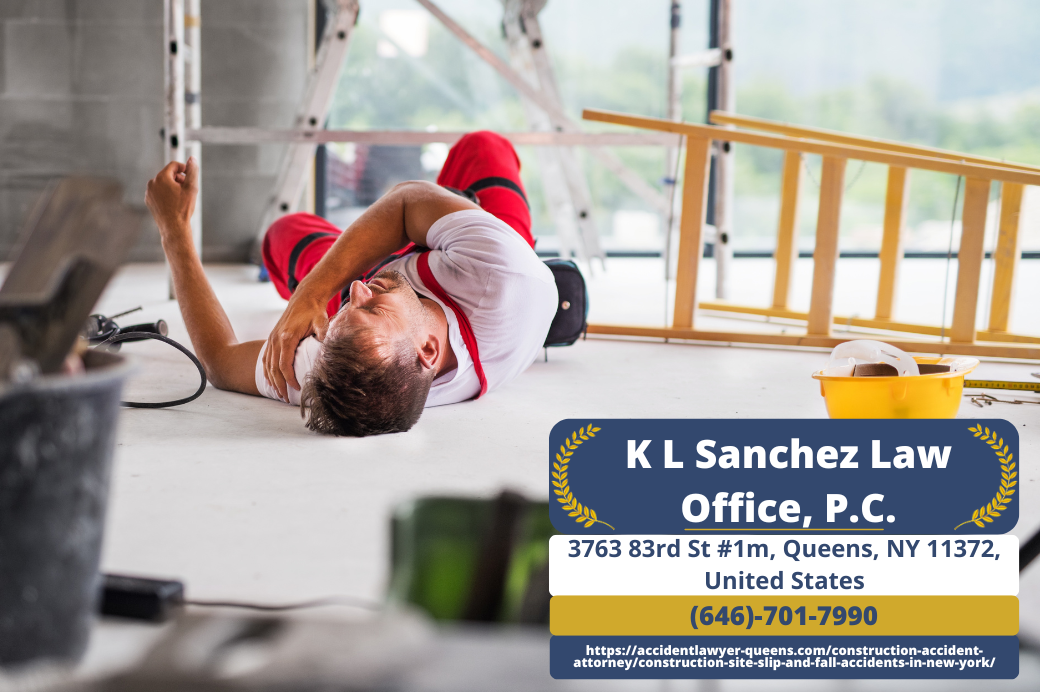 Construction Site Slip and Fall Accident Lawyer Keetick L. Sanchez Releases Insightful Article on Construction Site Slip and Fall Accidents