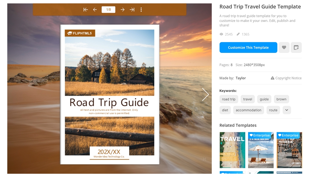 FlipHTML5 Introduces Guidebook Design Templates with Adaptable Themes 