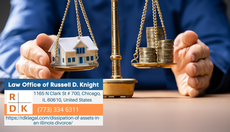 Chicago Divorce Attorney Russell D. Knight Publishes New Article on Dissipation of Assets in Illinois Divorces