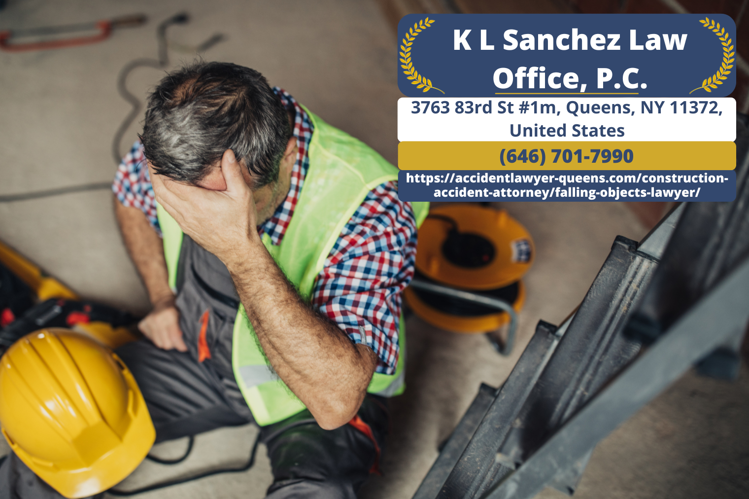 New York Falling Object Lawyer Keetick L. Sanchez Shares Insights on Falling Objects Cases