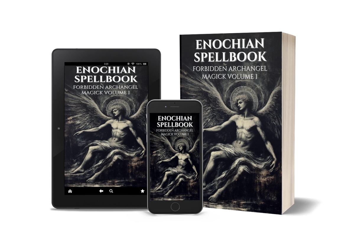 Unlock the Mysteries of Forbidden Magick with New Release: Enochian Spellbook - Forbidden Archangel Magick Volume 1