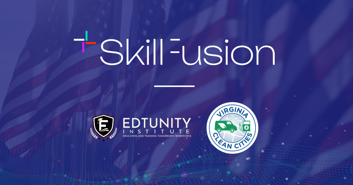 SkillFusion, Edtunity, and Virginia Clean Cities Partner on EV Charger Technician Certifications for Veterans in Virginia