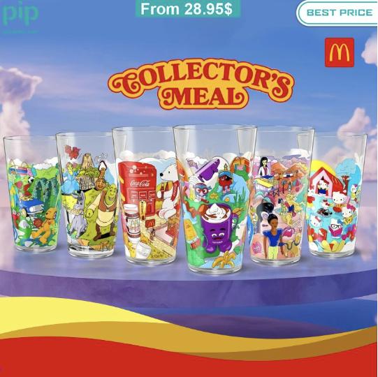 McDonald's Collectors Glass Cup 2024 is newly Launched on Pipcloth