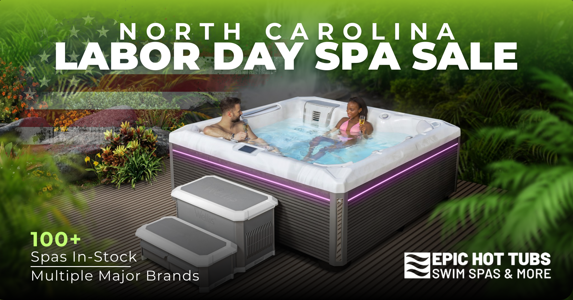 Epic Hot Tubs Launches Labor Day Sale in North Carolina