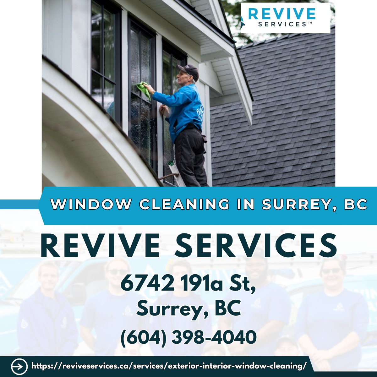 Revive Services: Surrey’s Premier Window Cleaning Experts Delivering Unmatched Quality and Customer Satisfaction