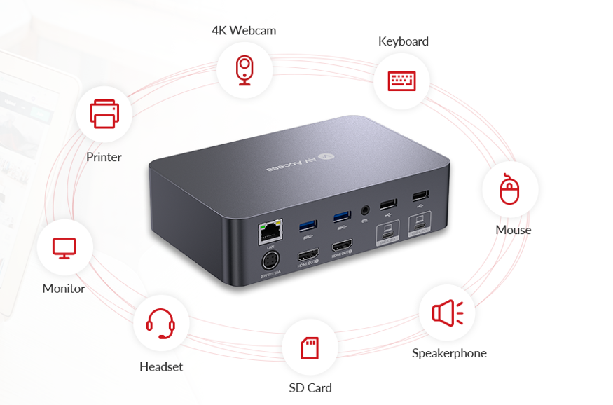 AV Access Introduces iDock C20: The All-in-One USB-C KVM Switch Docking Station for Seamless Home Office and Gaming with Dual Laptops