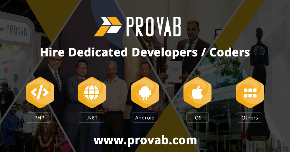 Find A Coder - Develop Web Application, Mobile App or MVP | Provab Technosoft