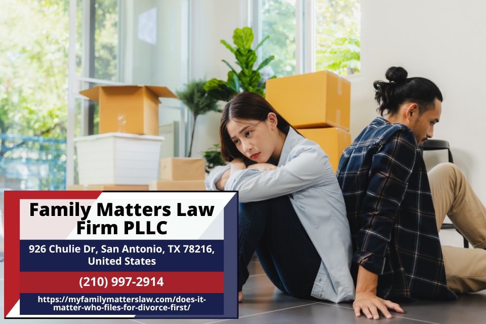 San Antonio Divorce and Family Lawyer Linda Leeser Releases Article on the Importance of Filing First in Texas Divorce Cases