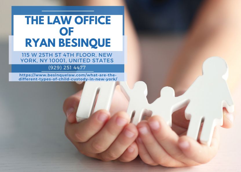 New York Child Custody Attorney Ryan Besinque Releases Article on the Different Types of Child Custody in New York