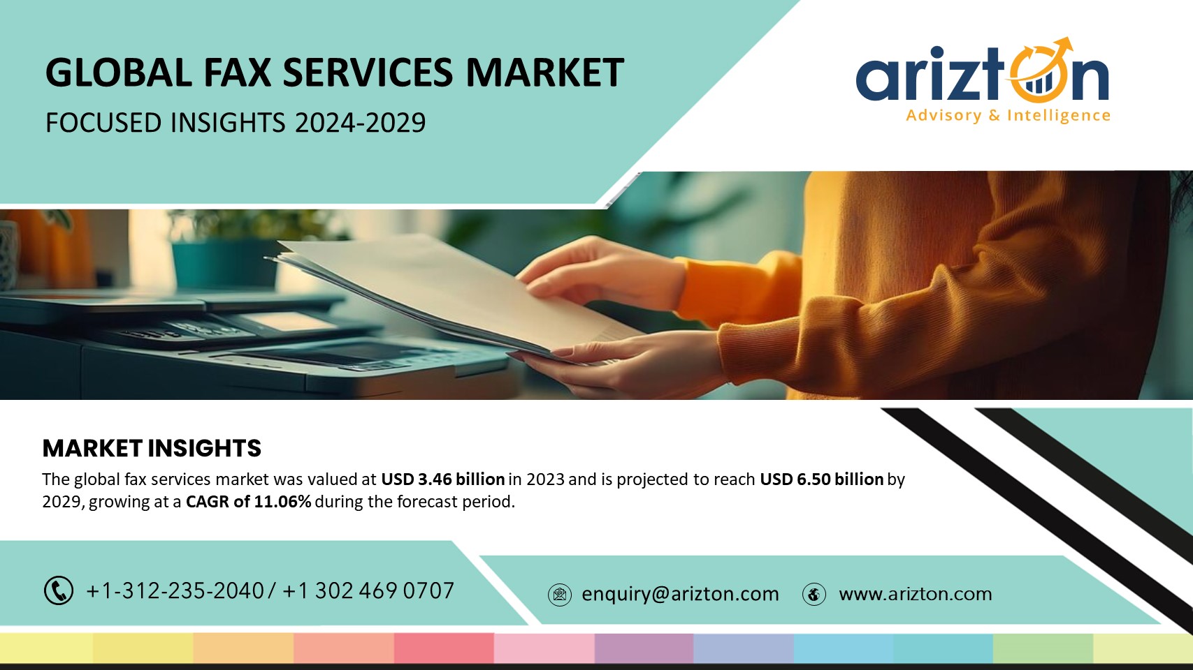 Fax Services Market Revenue Foorecast: $6.5 Billion by 2029, Cloud-Based Fax Solutions Will Create Huge Investment Opportunities for Market Vendors - Arizton