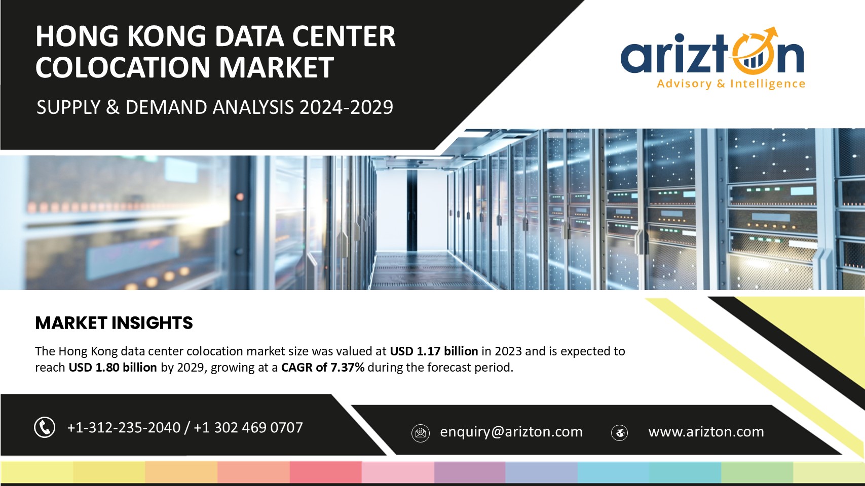 The Hong Kong Data Center Colocation Market Investment to Reach $1.8 Billion by 2029, More than 920 MW Power Capacity to be Added in the Next 6 Years - Arizton 