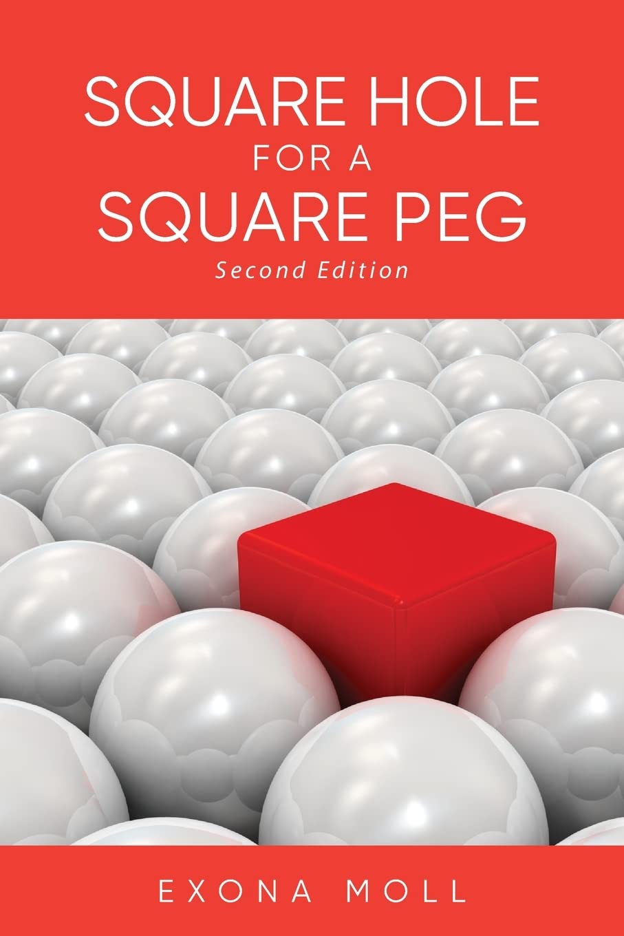 Square Hole for a Square Peg- life struggles, wins, and challenges by Exona Moll