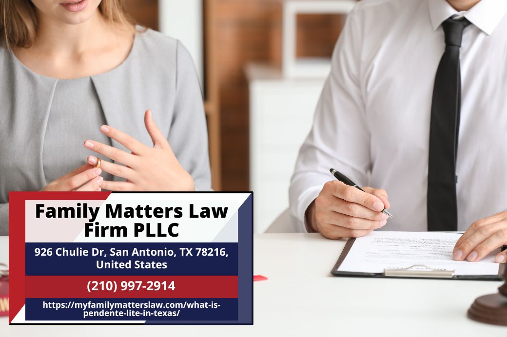 San Antonio Family and Divorce Lawyer Linda Leeser Releases Insightful Article on Pendente Lite Orders in Texas Divorce Cases