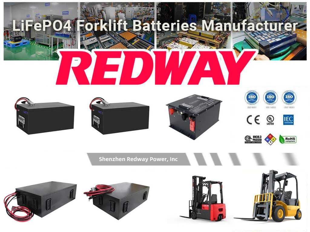 Forklift LiFePO4 Battery Collection 2025 - Redway ESS Unveils Next-Generation Power Solutions