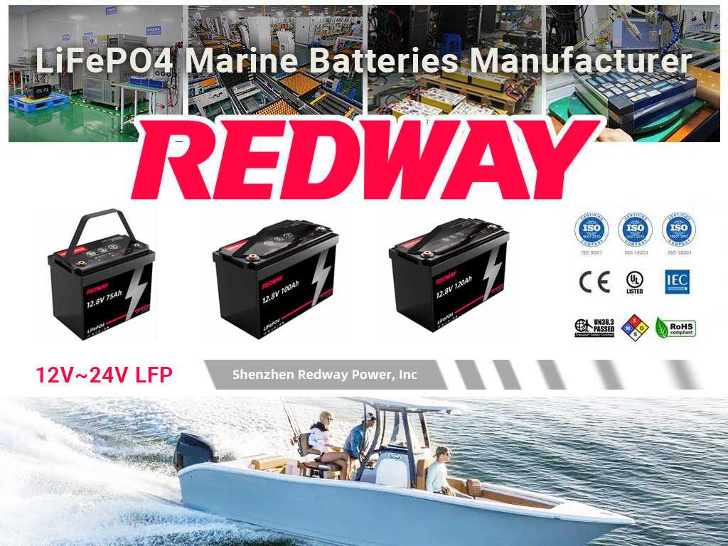 The Ultimate Guide to LiFePO4 Marine Batteries Introduced by Redway Battery