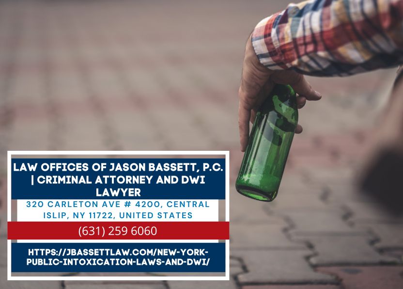 Long Island DWI/DUI Attorney Jason Bassett Explains New York Public Intoxication and DWI Laws in New Article