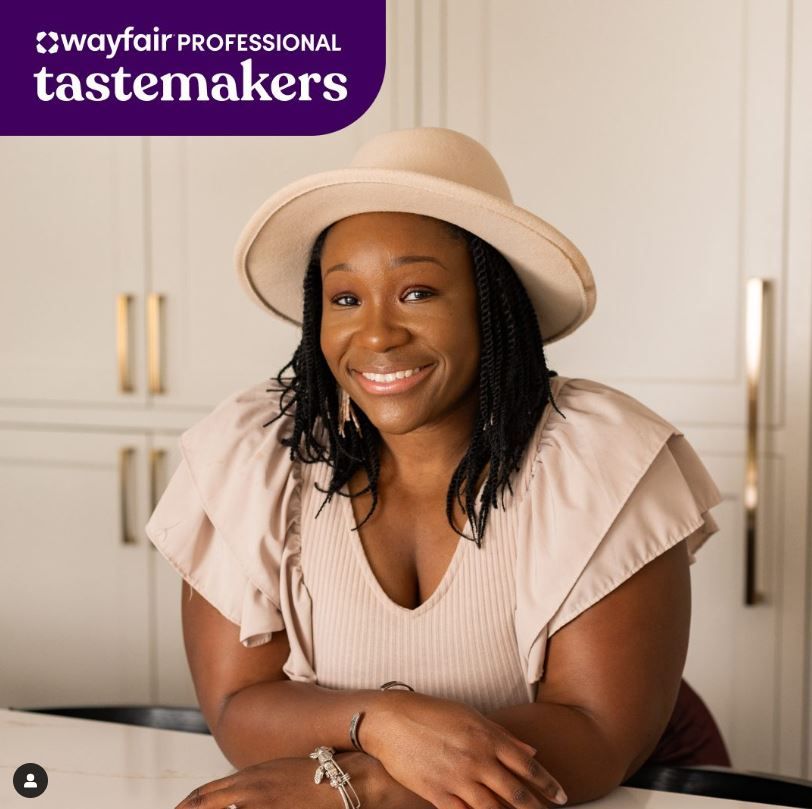 Desiree Washington of Designs By Des Interiors Honored as a Wayfair Tastemaker