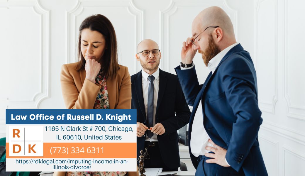 Chicago Divorce Attorney Russell D. Knight Releases Insightful Article on Imputing Income in Illinois Divorce Cases