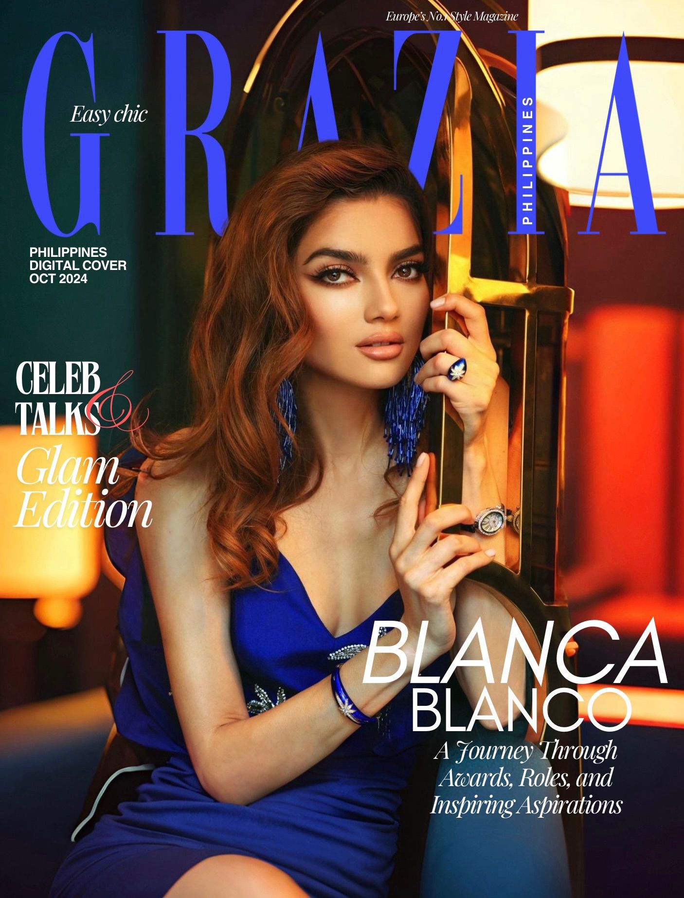 Blanca Blanco Shines on the October Cover of Grazia Magazine: Exclusive Insight into Her New Film "Finding Nicole" and a Story of Resilience