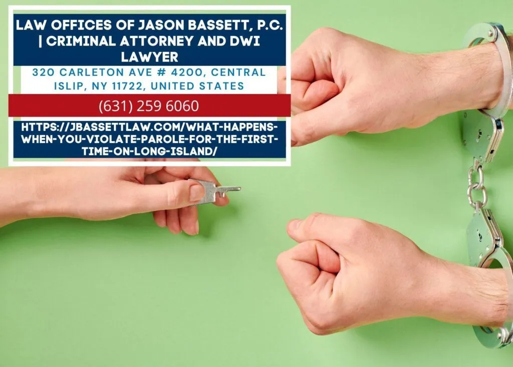 Long Island Parole Violation Lawyer Jason Bassett Releases Article on First-Time Parole Violations and Their Consequences