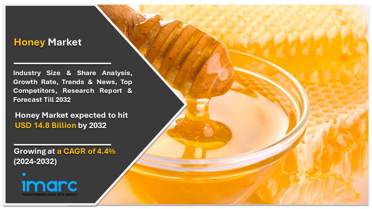 Honey Market Size to Surpass USD 14.8 Billion by 2032, Exhibiting a CAGR of 4.4%