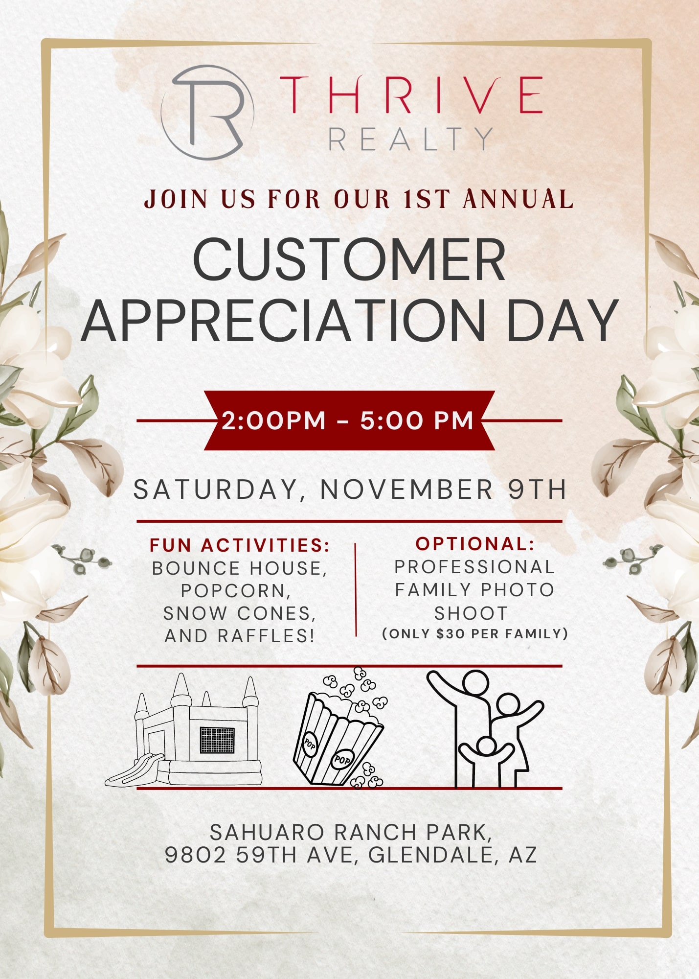 Celebrate Thrive Realty's 1st Annual Customer Appreciation Day