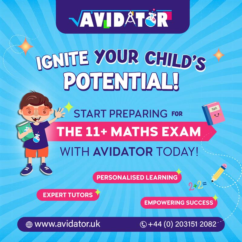 Avidator Launches Personalised Platform for 11-Plus Exam Preparation 