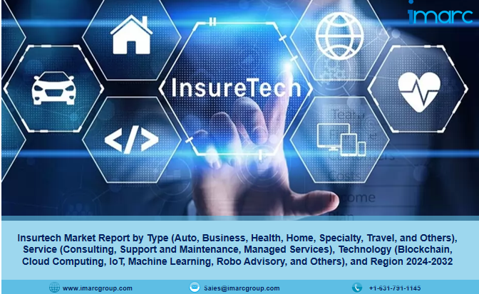 Insurtech Market Size to Hit USD 121.7 Billion in 2032 | Grow at a CAGR 35%